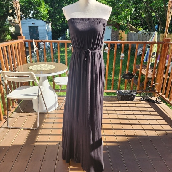 ROLLA COSTER Black Strapples Dress Size L - Picture 3 of 12